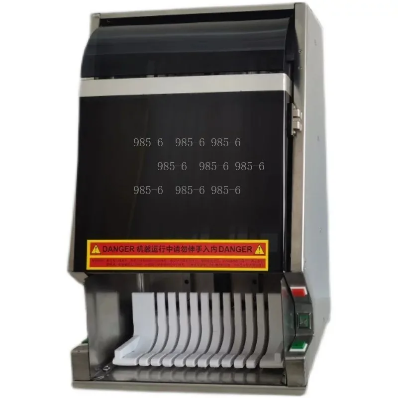 8/10/12 Pieces Sushi Roll Cutting Machine Commercial Automatic Sushi Cutter for Snack Shop