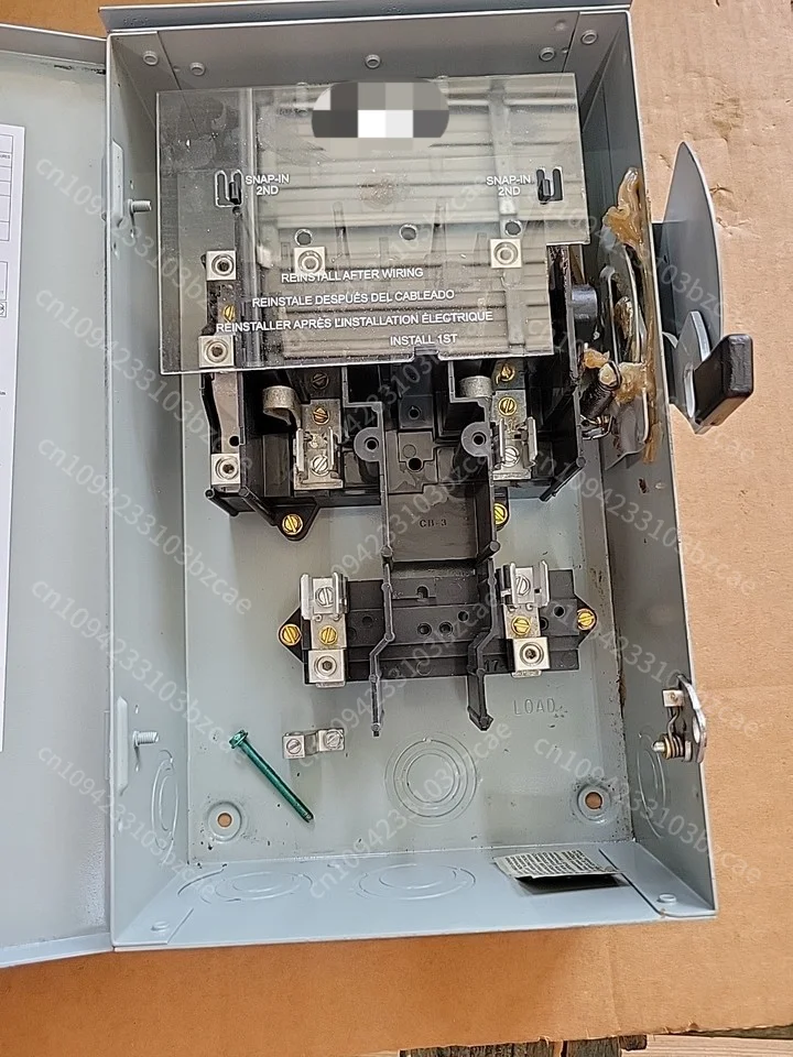 Plc Programming Controller Plc DG222NRB Single Phase 60A 240VAC Fused General Duty Safety Switch