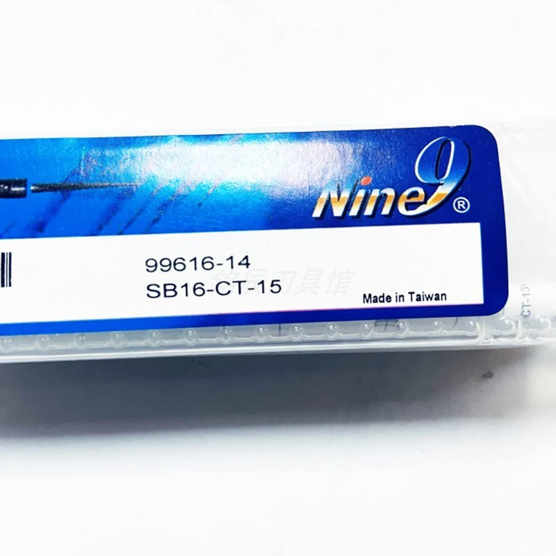 Imagem -03 - Durable Nine9 Que Gira e Que Fresa a Broca Universal do Centro de Broca Sb16-ct15 Que Chanfra a Rotulação da Extremidade da Cara V-groove Faca 99616-14