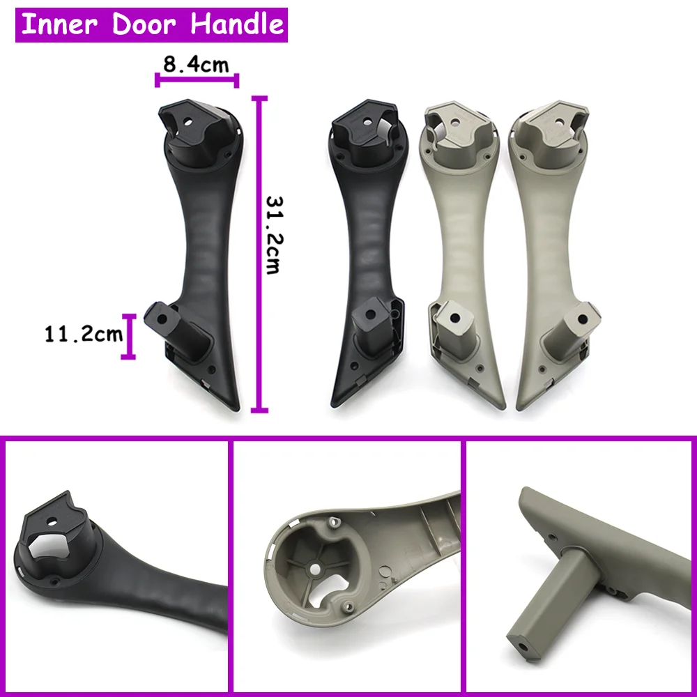 Megane 2 II 2002-2008 Auto-Türgriff vorne links rechts mit Abdeckung und Zierleiste für Renault 8200297158 8200297171 – Detail 8