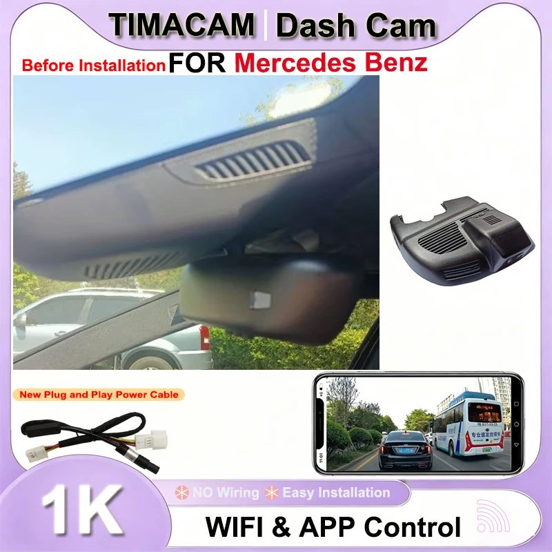timacam-telecamera-dvr-per-auto-1080p-wifi-dash-cam-per-mercedes-benz-a45-amg-gla-cla-220-220d-250-classe-a-w177-w176-gla-x156-per-infinity-qx30