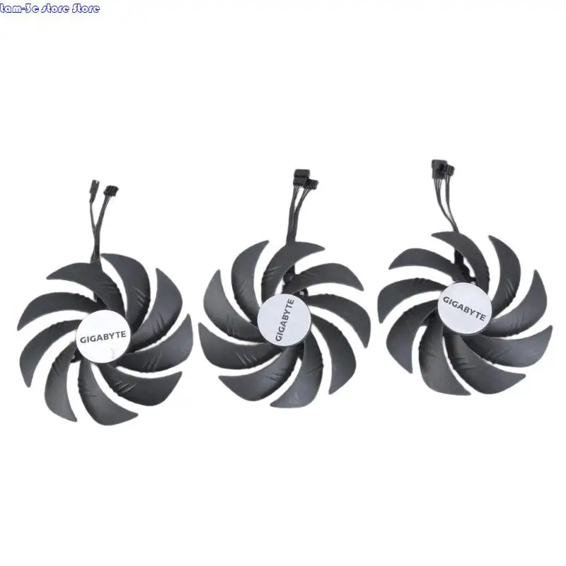 D0UA 105mm 4pin 12V GPU Coolers Fan T129215Su VGA Fan Fan Fan para RTX4090 OC Gaming