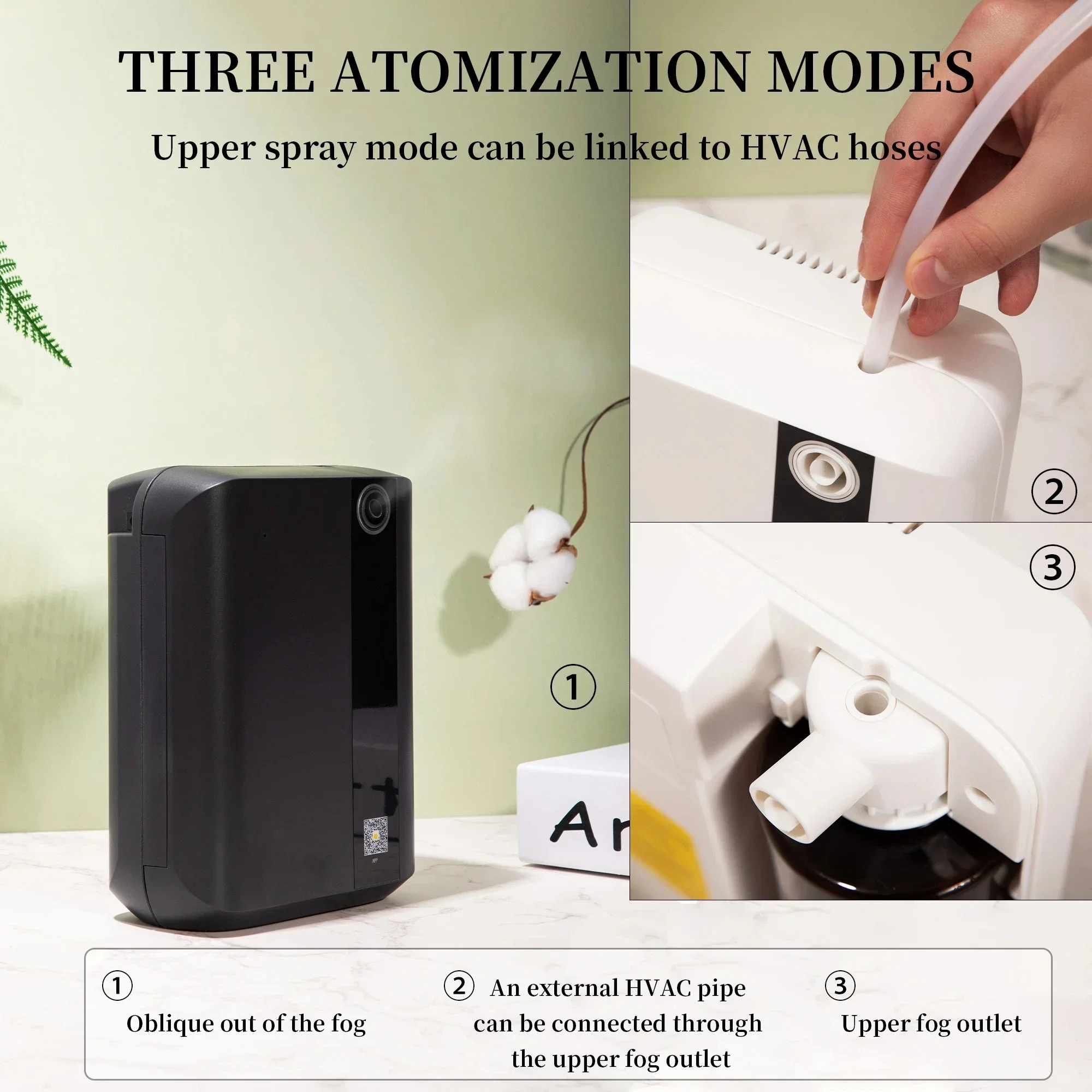 Professional Aroma Diffuser 500ML Bluetooth Essential Oil Scent Machine 1500m³ Room Fragrance Diffusers Electric Smell for Home
