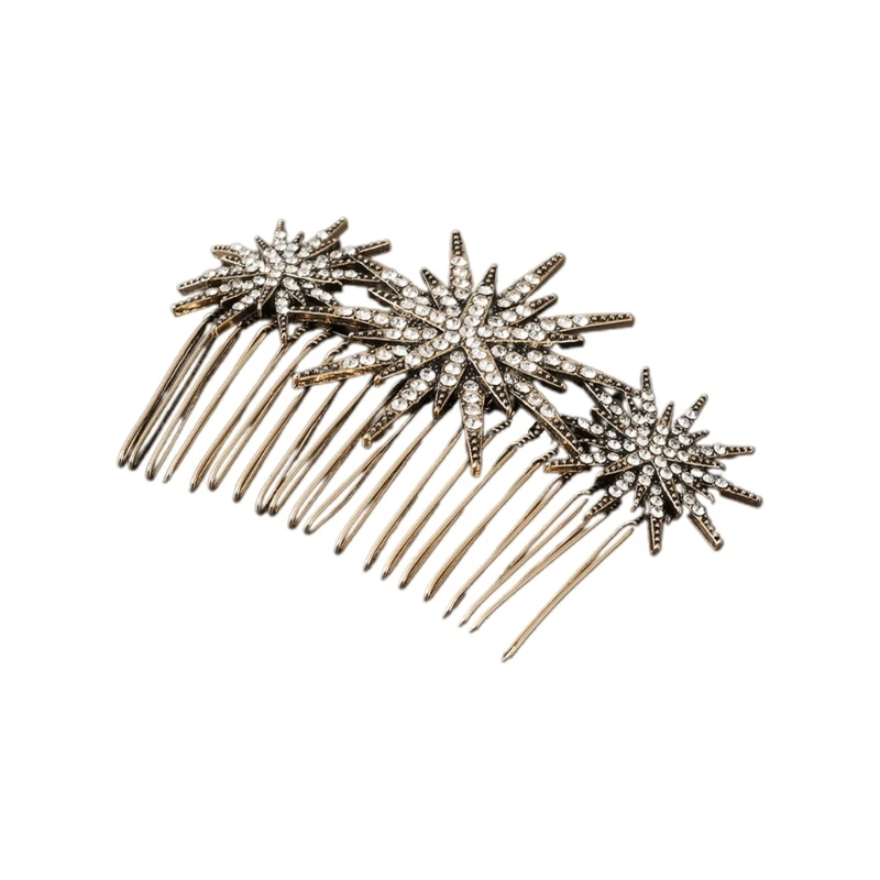 

Lovely Hair Comb Star Hair Clip Spring Hair Ornament Non-slip