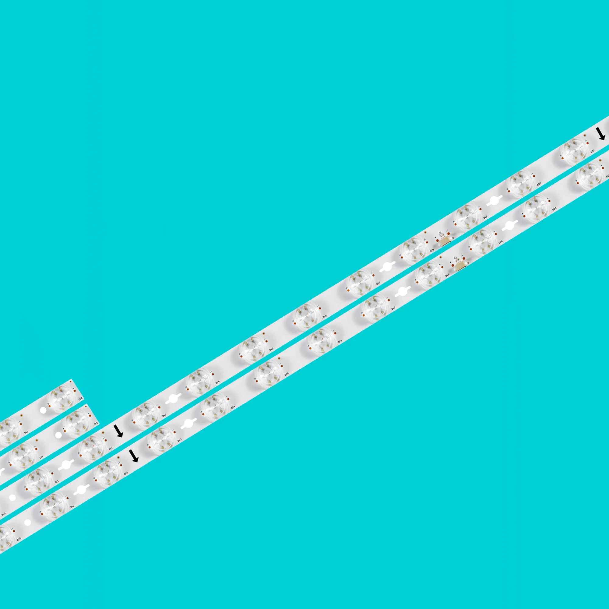 

LED Backlight Strip For 55C726 55C727 55C728 55C729 55C721 55C722 55C723 55C724 55C725 A 2X24 1026 + 55C725 B 2X12 1014