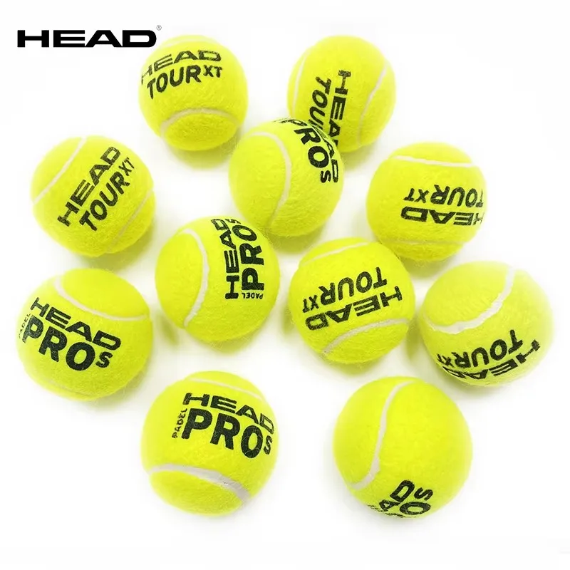 HEAD Tour XT Tennis Professional Tennis Game Training Ball Masters Ball Rubber Canister Single Practice Gold 3 Pcs 1 Can