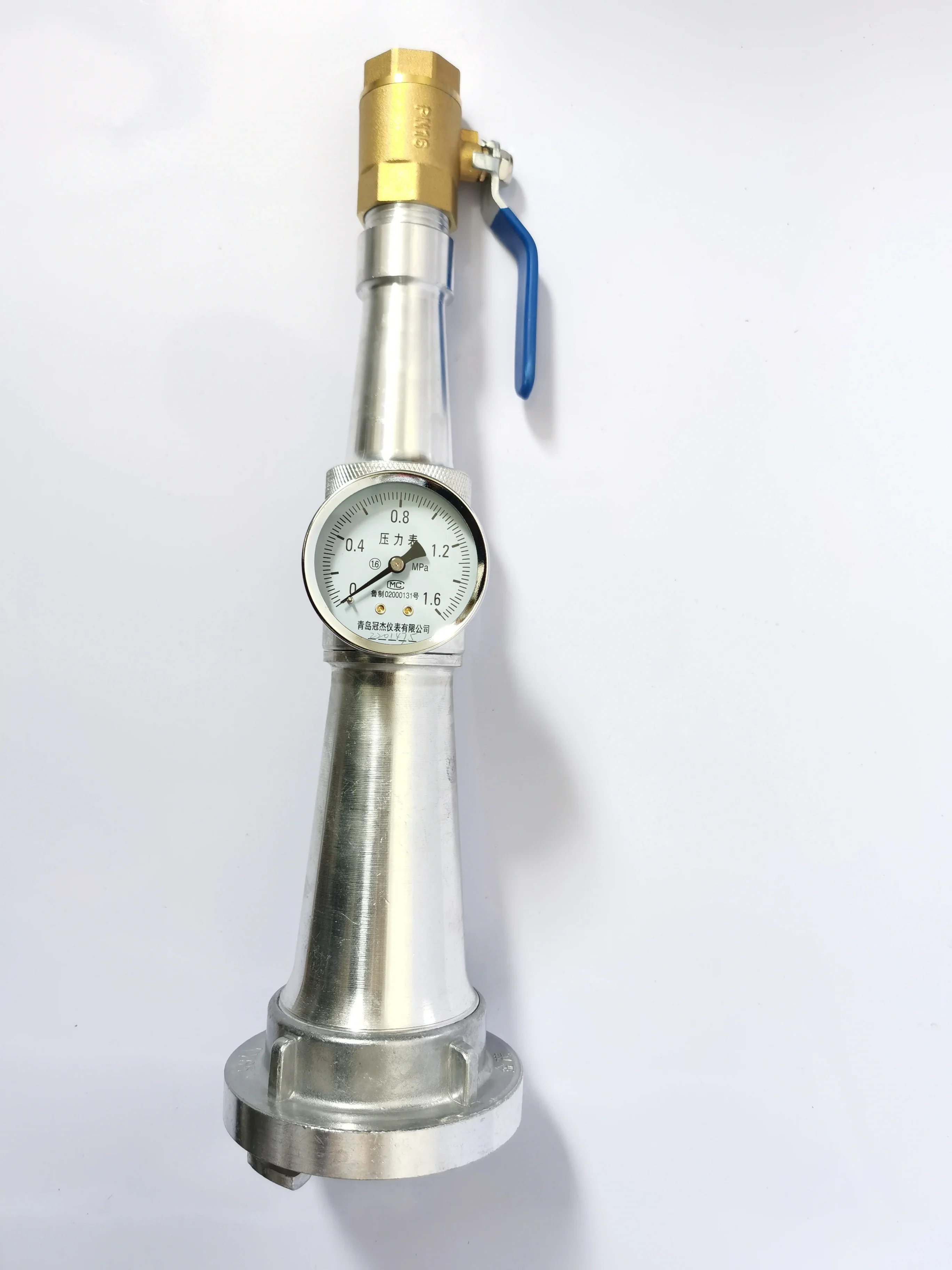 Fire hydrant pressure measuring joint fire water gun pressure tester fire hydrant system water test detection device