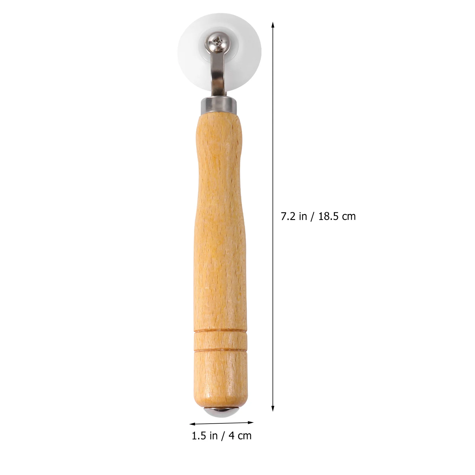 

Seam Roller Wooden Handle Durable Pressure Wheel for Wallpaper Film Automotive Sound Insulation Construction Roller Tool Kit