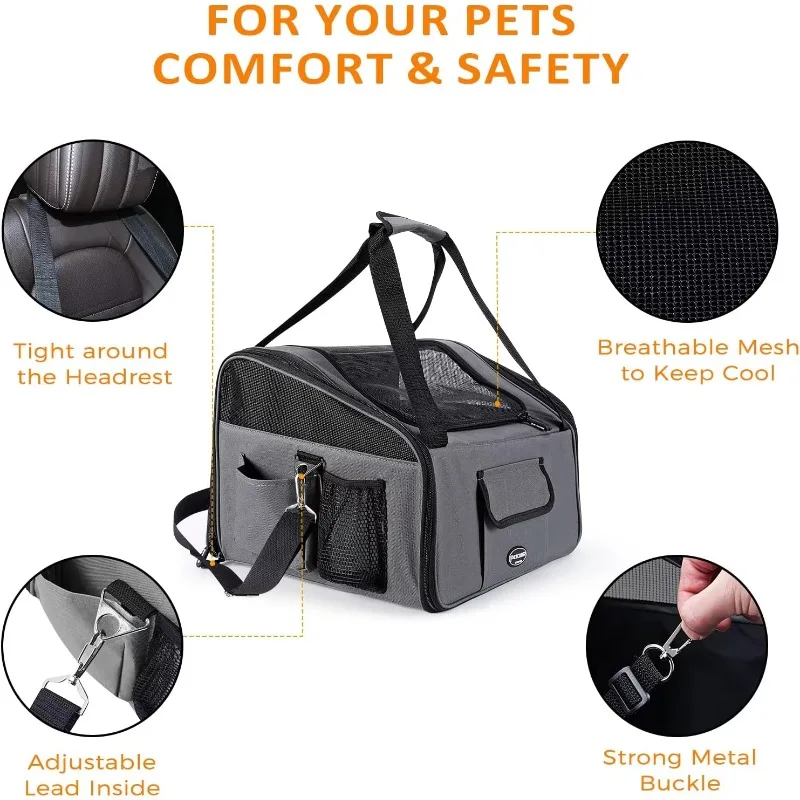 Puppy Car Seat Waterproof Washable Pet Safety Protection Dog Booster Seat Inventory Products Cheaper