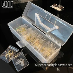 New Jewelry Storage Containers Box Portable Anti-oxidation Jewellery Box Holder Storage Organizer Packaging for Earrings Rings