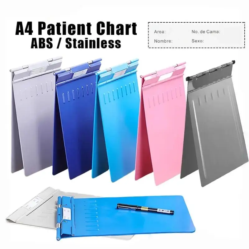 Thickened Patient Chart Splint ABS  Record Folder Patient  Chart File Folder Lightweight Practical Folding File