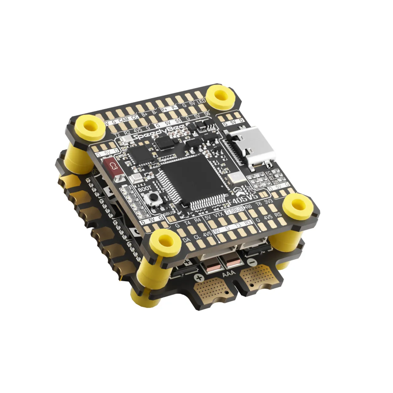 

SpeedyBee F405 V5 OX32 55A 30x30 Model Aircraft FC&ESC Stack
