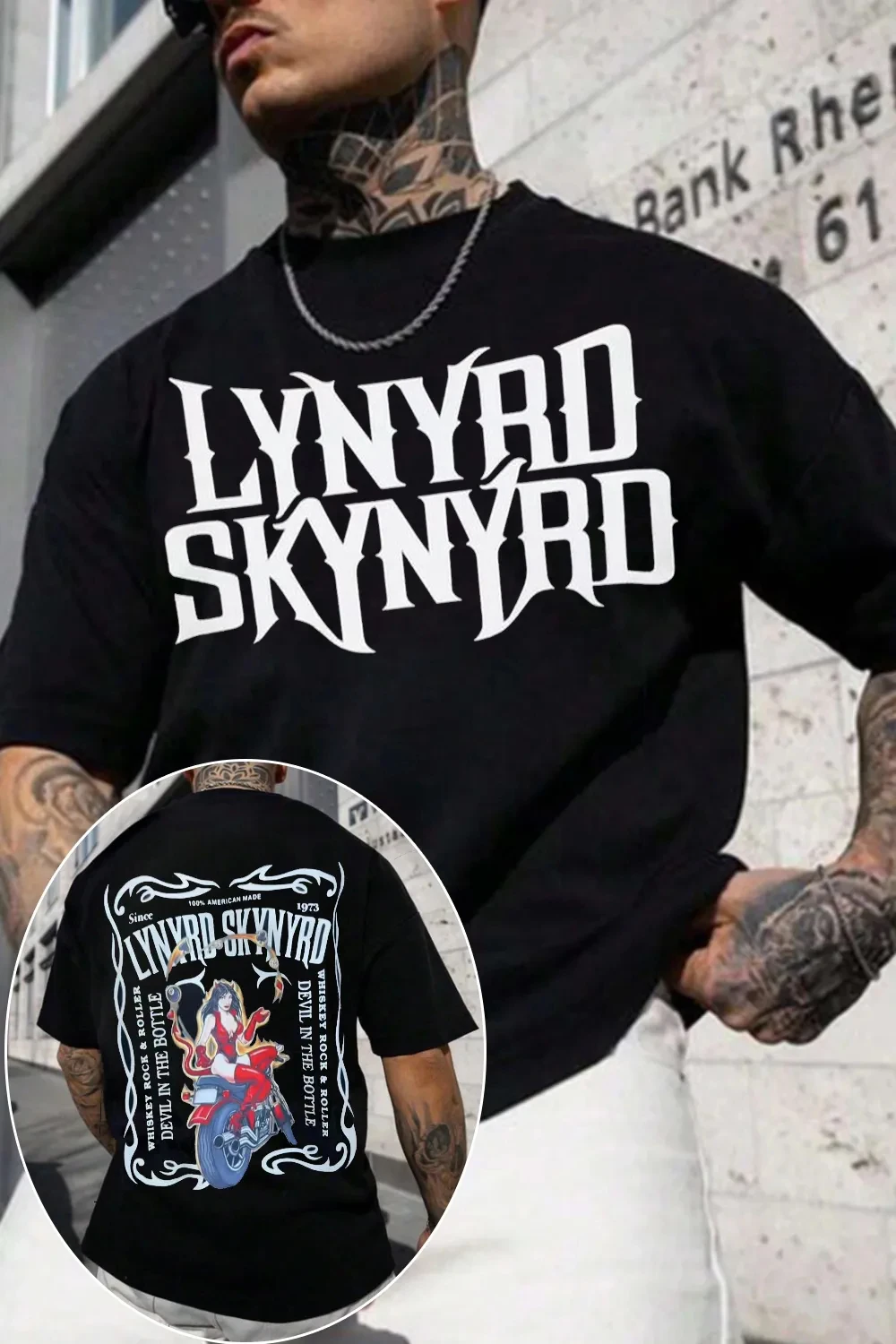 Fashion Lynyrd Skynyrd Rock Band Graphic TShirt Mens Womens Cotton Tees Summer Casual Short Sleeve Round Neck Clothing Loose