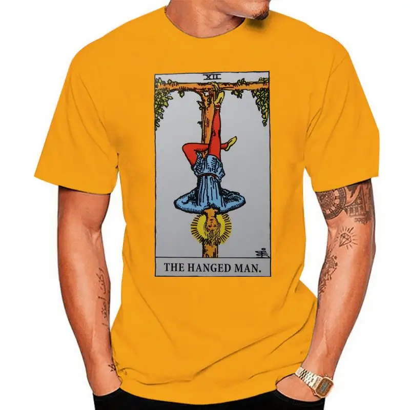 The Hanged Man Card T-Shirt Occult Pagan Fortune Teller Luck Astrology