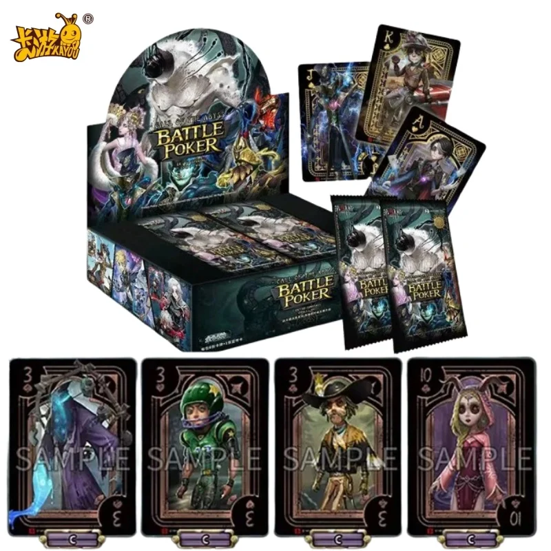 KAYOU Identity V Black Jack Abyss Call Battle Poker Identity V Anime Cards Abyss Series Collectible Cards Cross-border Shipping