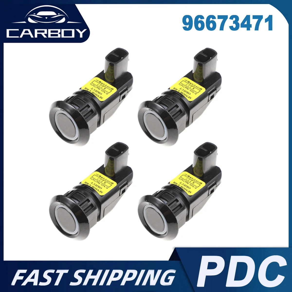 1/4PCS Black PDC Parking Sensor For Chevrolet Captiva 2008 2009 2010 2011 Parking Assistance Sensor96673471 96673464