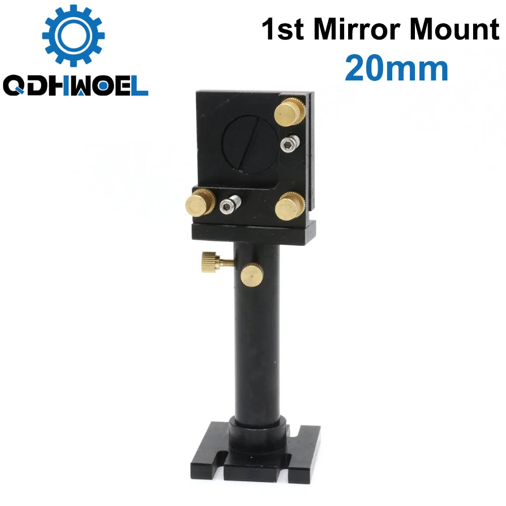 QDHWOEL Co2 Laser First Mirror Mount 20mm for Laser Reflect Mirrors 20mm 3et.