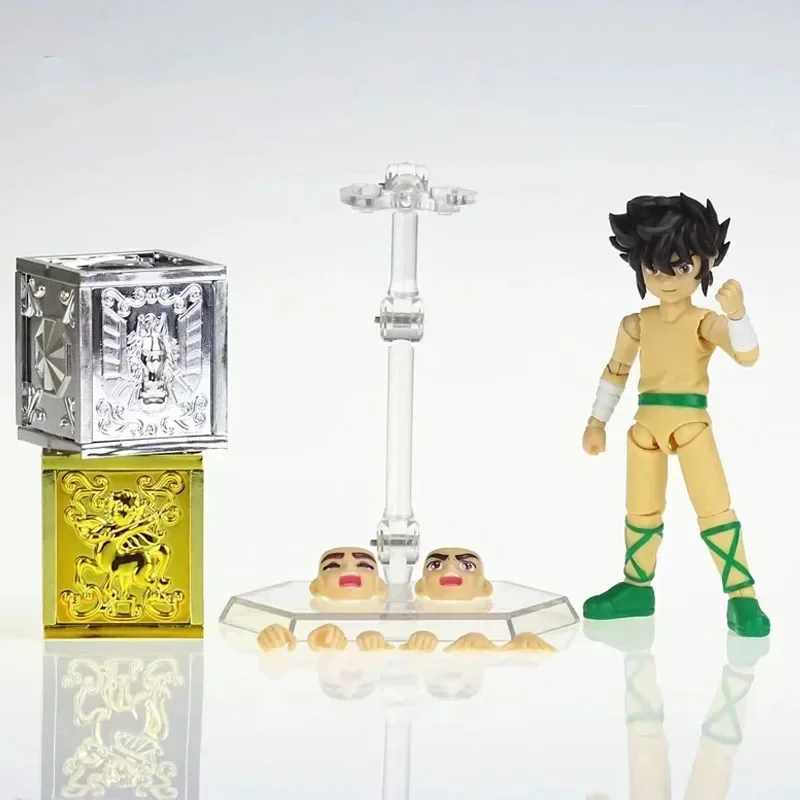 ST Saint Seiya Myth Cloth EX Seiya Child w 2 Mini Pandora Box Pegasus Sagittarius Bronze Zodiac Knights  PVC Action Figure