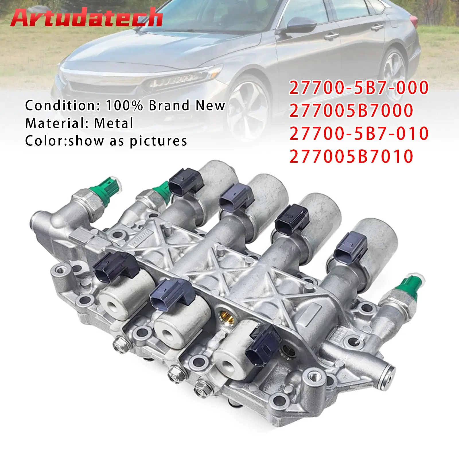 

Artudatech Brand New Linear Transmission Shift Solenoid 27700-5b7-000 For Honda Accord Car Accessories