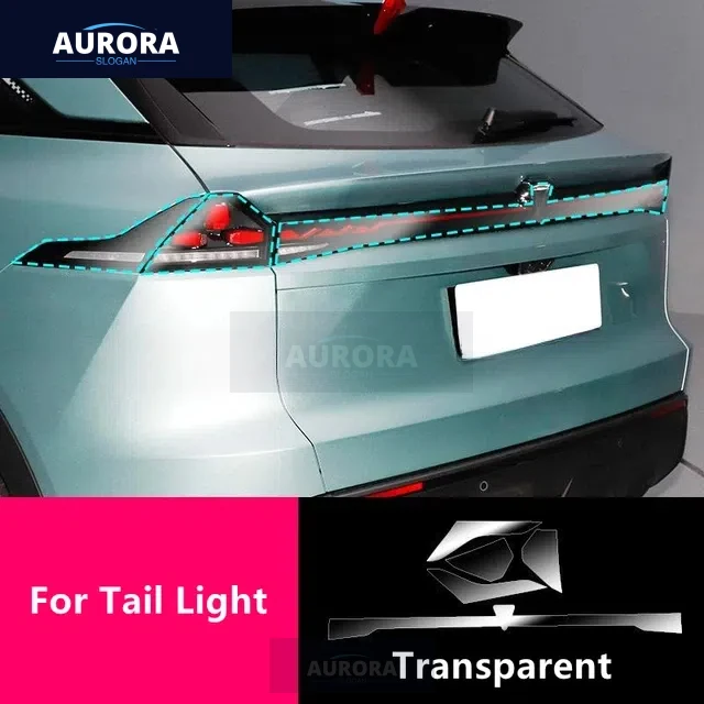 For DEEPAL S07 23-24 TPU Blackened,Transparent Headlight Tail Light Protective Film,Protection,Modification Accessories Refit