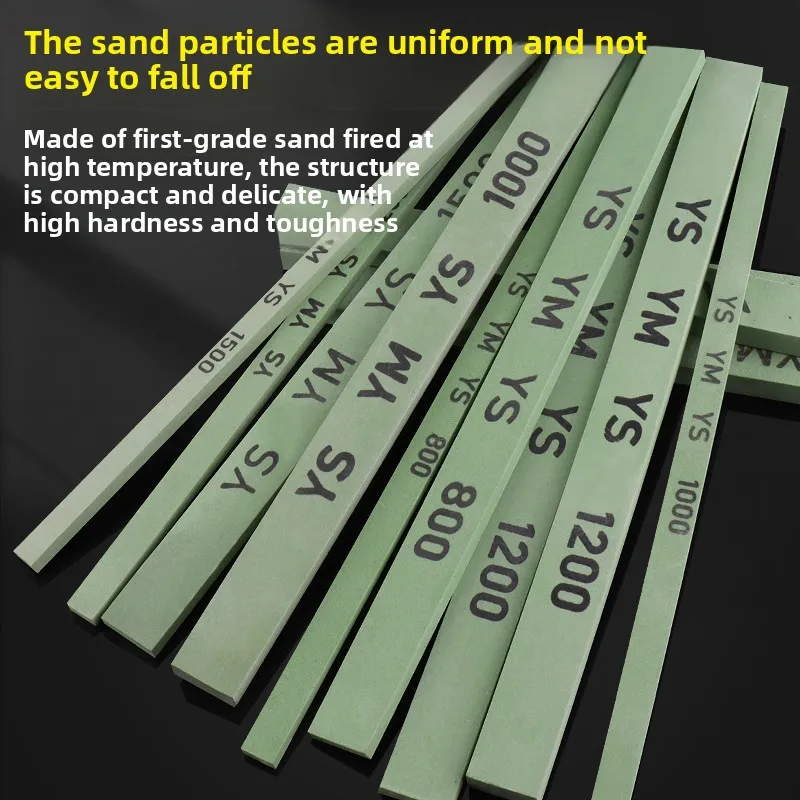 미세 연마 오일스톤 스트립, 비취 및 옥 몰드, 초미세 모래 미니 양면 오일스톤 스트립