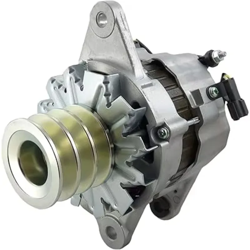 Premium Alternator Compatible for John Deere 450DLC 600CLC 650DLC 800C & 850DLC W/Isuzu 6WG1 Eng Replaces A4TU5485ZC