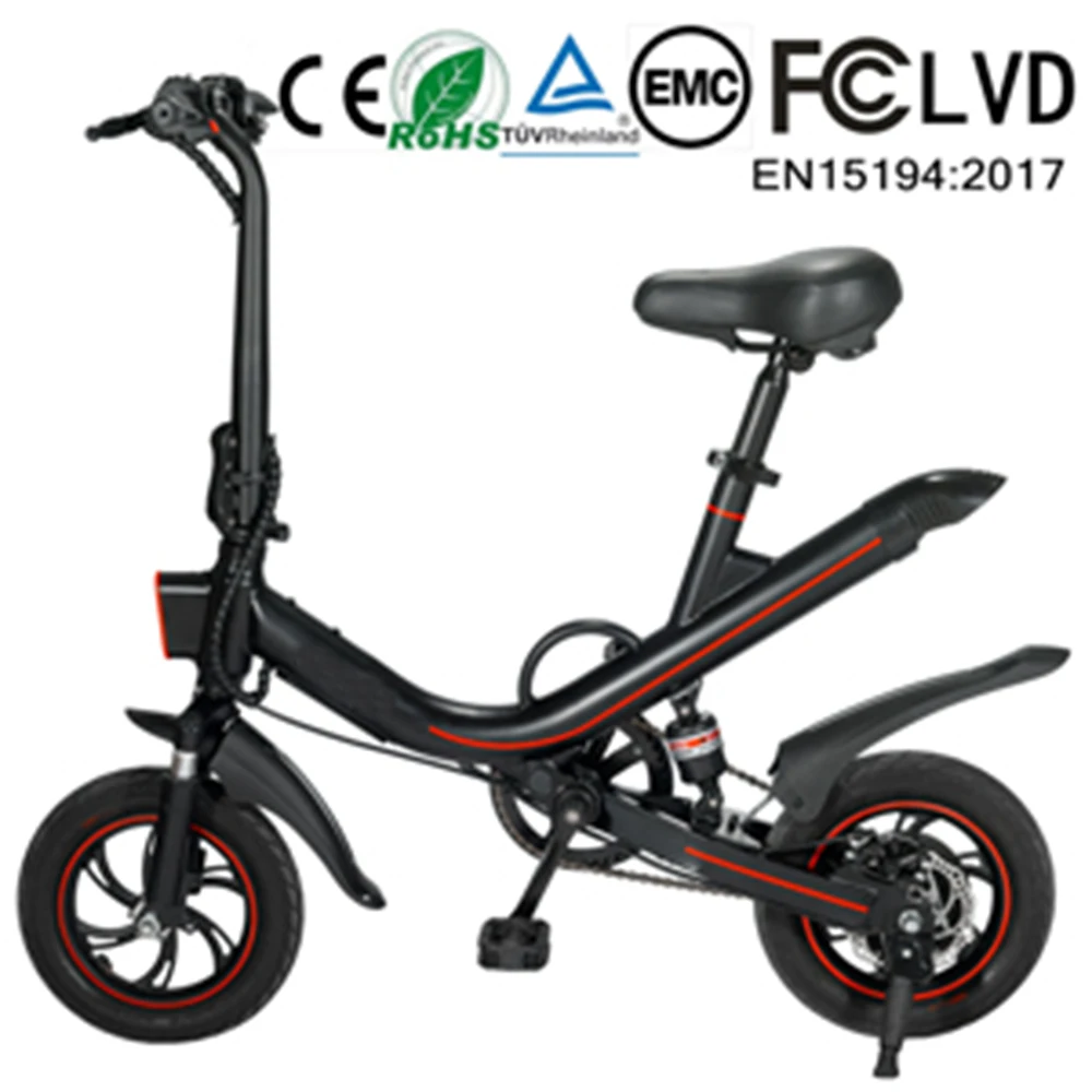 

350W 36V Folding Mini Electric Bike Foldable Folding Pedal E-Bicycle Lithium Battery Portable Road Ebike Shipping from Germany