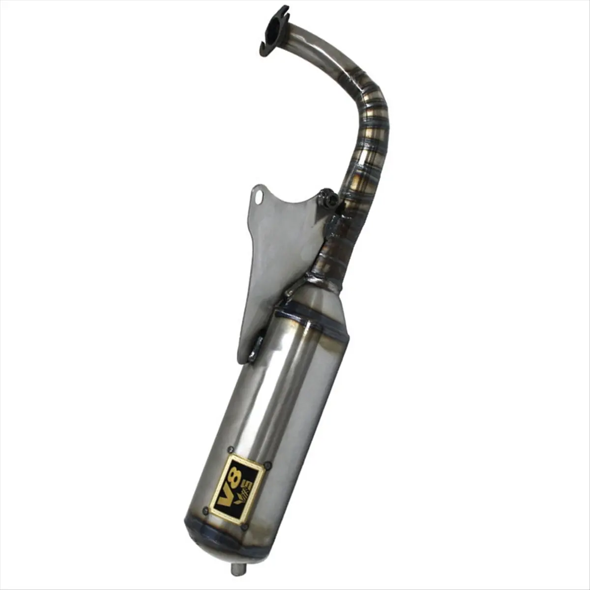 *ESTR Motorcycle Exhaust Pipe V8 Large Displacement for Jog V8 Exhaust System Modified Exhaust Pipe