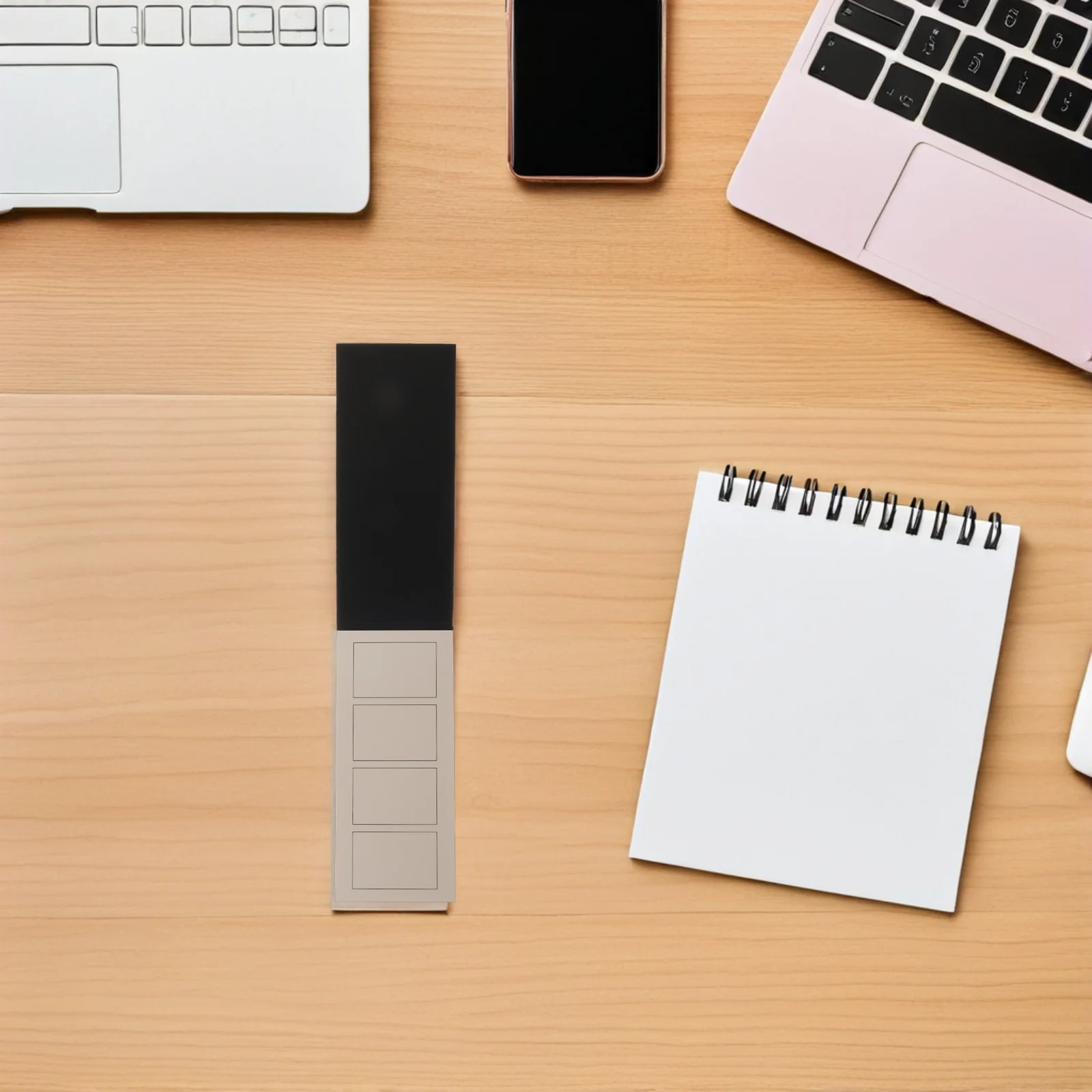 4 pezzi di quaderno a scacchiera vuota, mini blocchetti per scarabocchi, 39 pagine, layout a 4 pannelli, libri di schizzi portatili per artisti, diretti, animatori