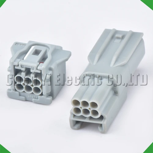 Imagen 2 del producto Conectores automáticos de 6 pines, enchufe de arnés de cámara de visión trasera con ojo de Radar de marcha atrás 90980-12790 90980-12A80 6189-7065 6188-5404 para Toyota