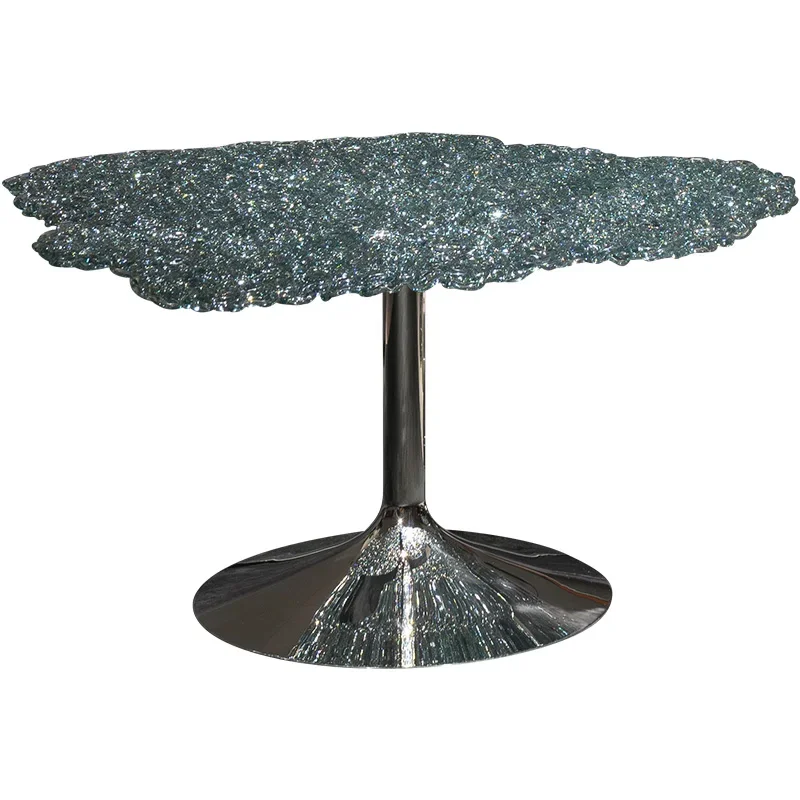 Italian high-end diamond coffee table