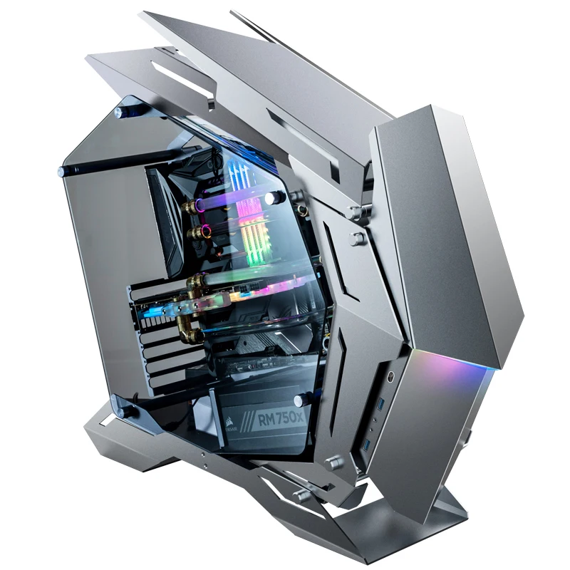 

MOD-3 Open Aluminum Chassis with ATX Motherboard 360 Water-cooled ARGB