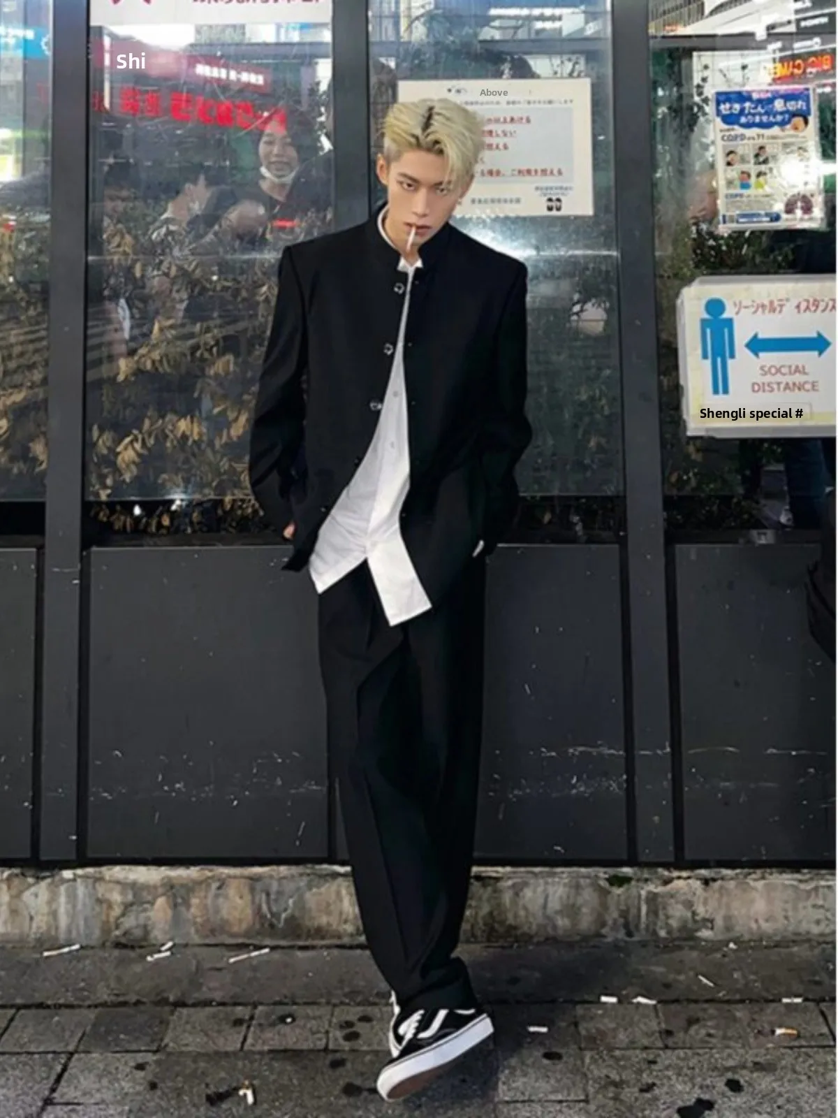 

New Chinese Sle Men's Suit Jaet Stand Collar Wedding Engagement Outfit Haome Haome Spring Autumn Seasonal Wear