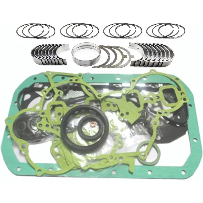 1 مجموعة 3TNV88 إصلاح إعادة حلقة عدة ل Yanmar 3TNV88 جون ديري 27D 35D 35G 3032E 3320 3033R #1