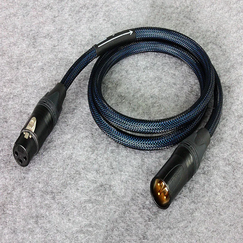 Canare DA206 110 Ohm AES/EBU Digital Cable With Neutrik XLR Male Female Plug