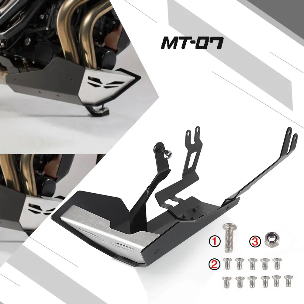 

MT07 MT 07 mt MT-07 Tracer 700 XSR For YAMAHA Accessories Engine Chassis Shroud Front Fairing Shield Guard Frame Protector Cover