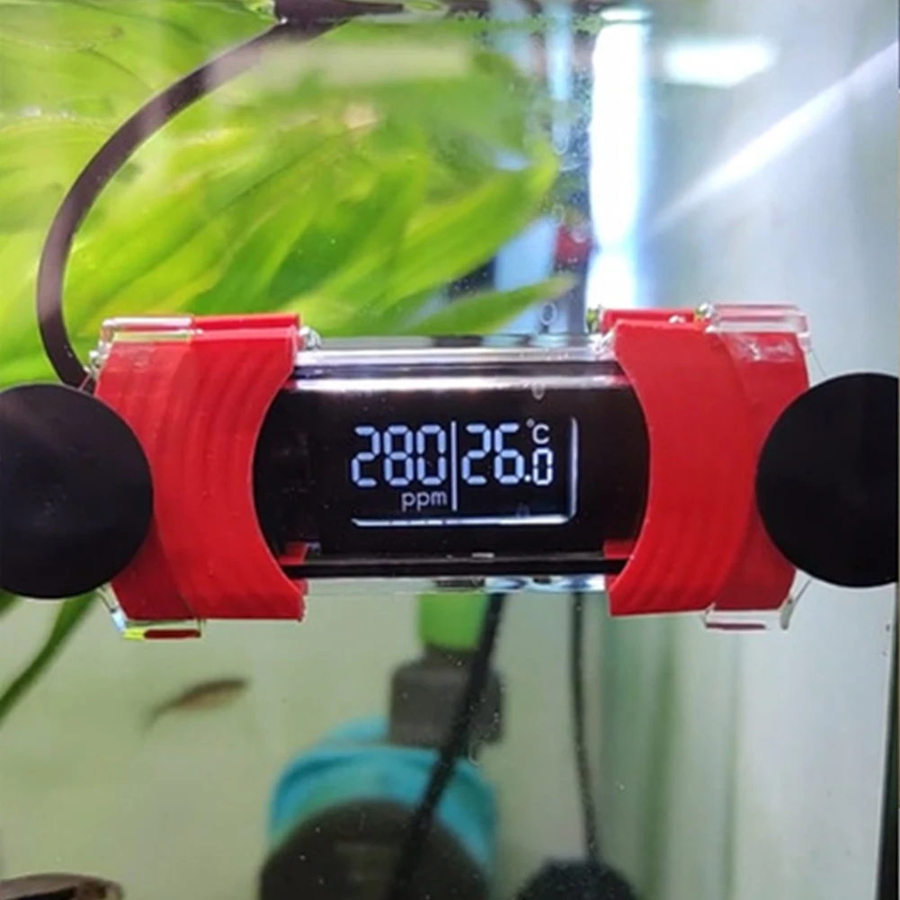 Fish Tank Thermometer High Precision Temperature Display Screen With Tds Water Quality Detection Aquarium Thermometer Dropshipp