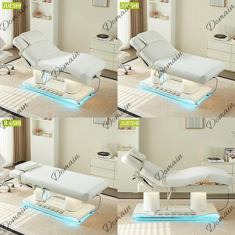 80 L Smart Electric Beauty Bed Height Adjustable Heating Massage Table for Tattoo Microblading Surgery