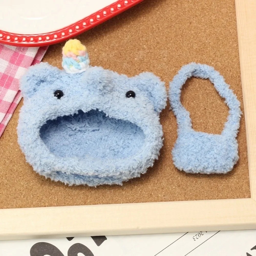 Nouveau casque sac Kit mignon ours chiot Kapybara Anime vêtements tomate aubergine coloré chapeau sac à dos porte-clés utilisation