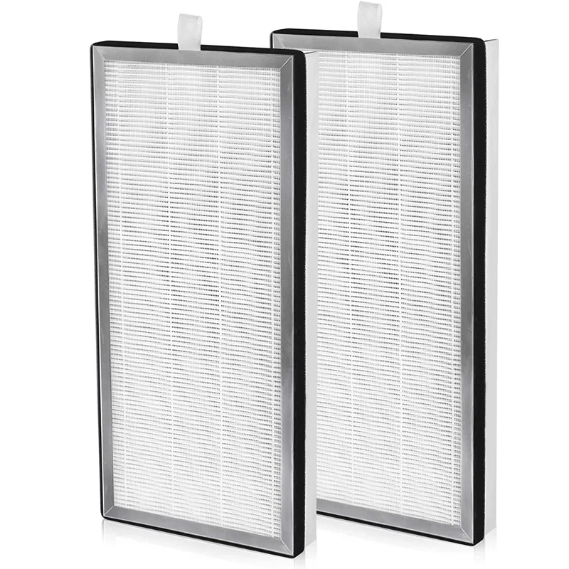 เปลี่ยน H13แผ่นกรอง HEPA แท้และถ่านกัมมันต์สำหรับ medify Ma #15เครื่องกรองอากาศ2แพ็ค