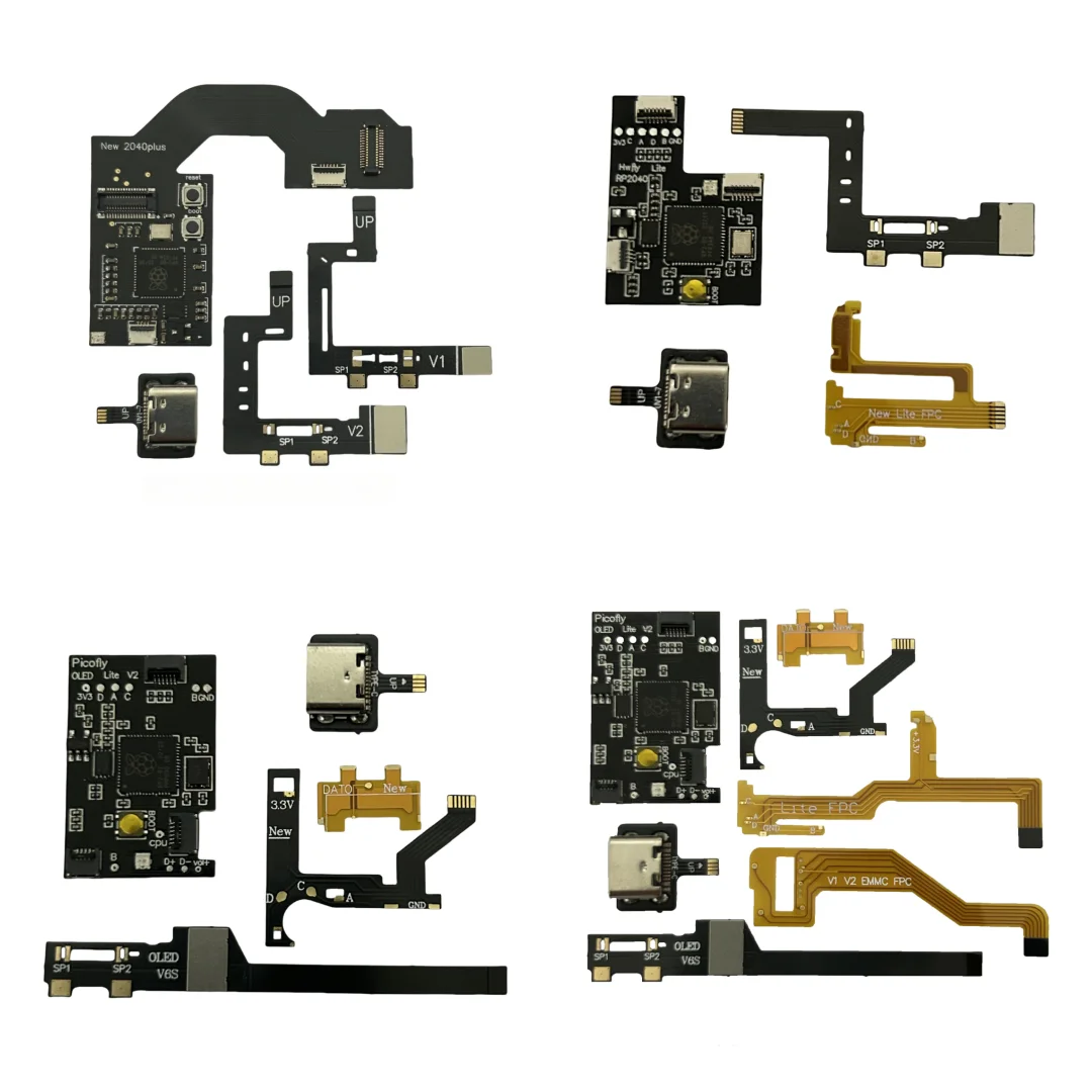 1/5/10/50PCS Raspberry pi pico Hwfly Picofly RP2040 Chip for Core & Oled & Lite & V1 & V2 Console Upgradable Flashable