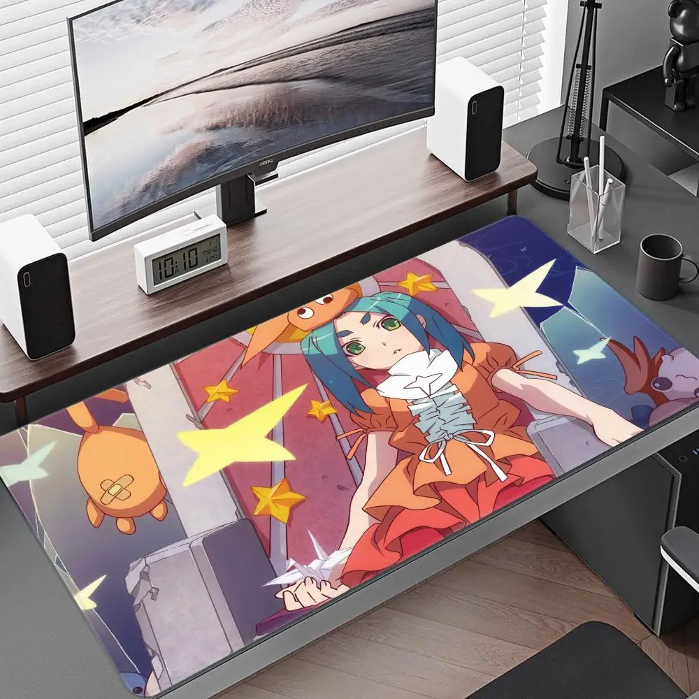 

YNDFCNB Monogatari Yotsugi Ononoki cute girl Anime Mouse pad Mat Size for Deak Mat for overwatch/cs go/world of warcraft