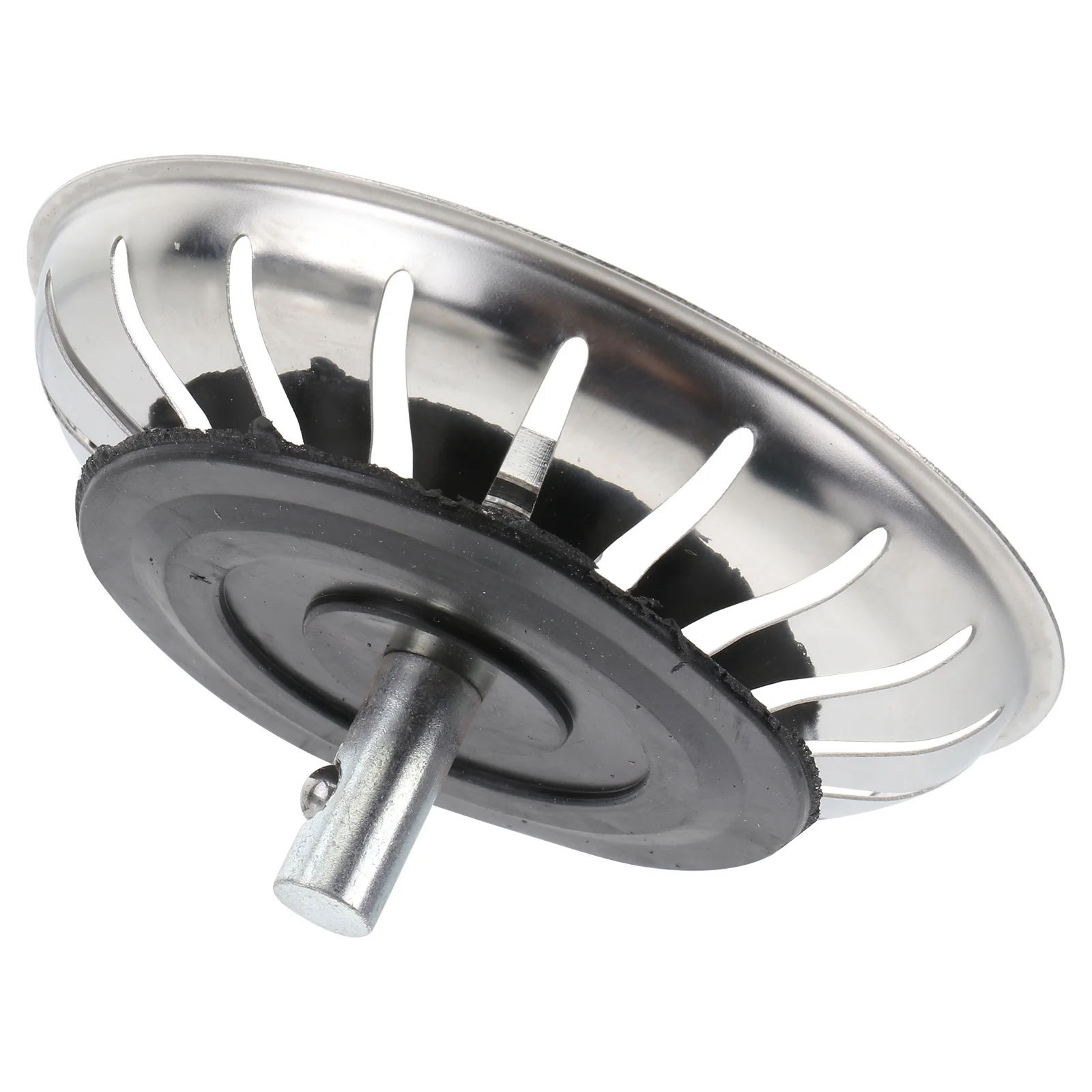 

Kitchen Strainer Filter Rustproof Food Waste Blocker Easy Clean Heavy Duty Sink Garbage Disposal Screen Stainless Steel