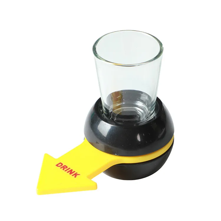 

Pointer Shot Spinner Party Game Spin Drinking Game Glass Cup Kit Rotatable Arrow Beer Wine Board Game Table Gifts Entertainment