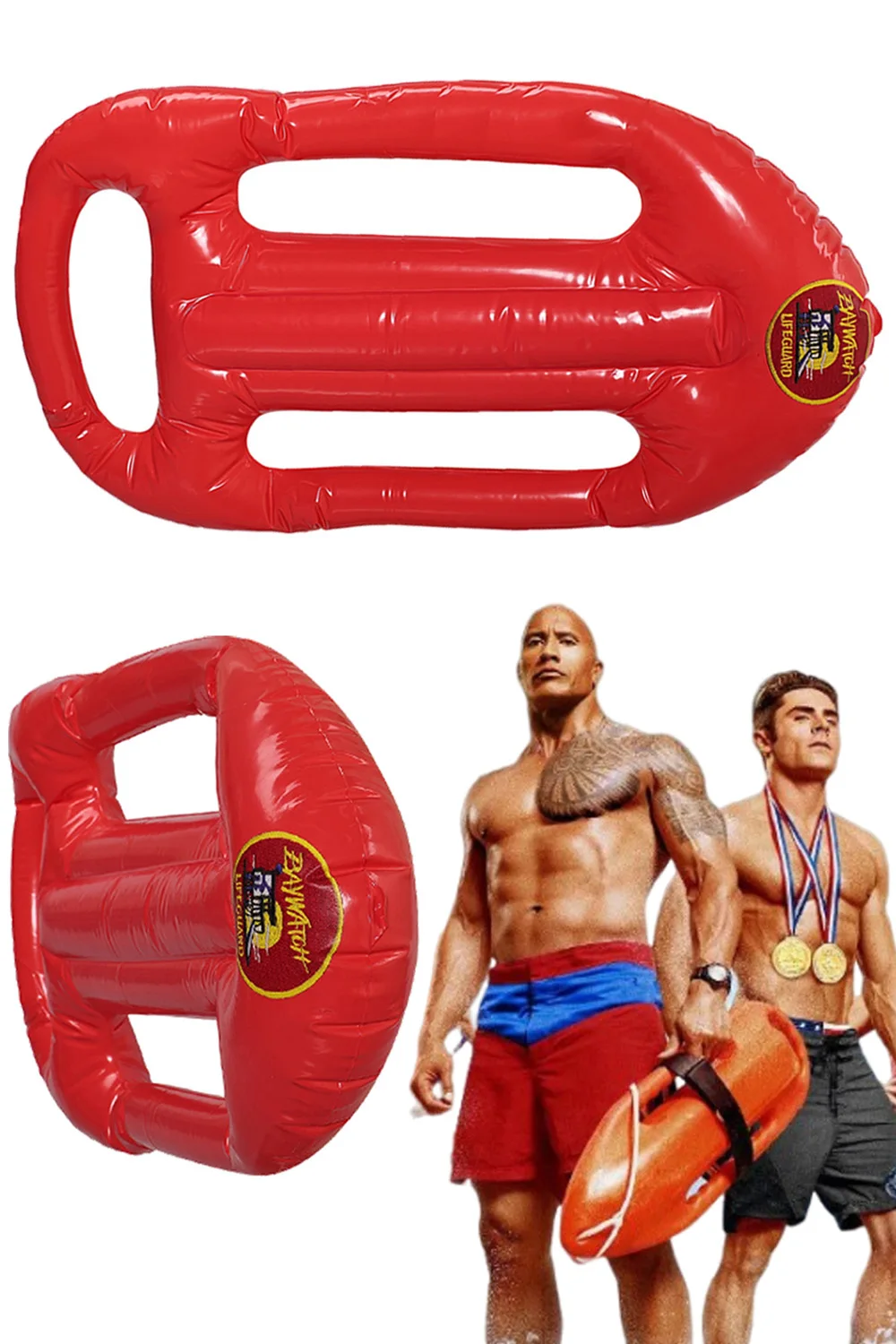 

Movie Baywatch Cosplay Inflatable Floating Board Balloon Swimming Plate Costume Accessories Adult Disguise Fantasia Party Props