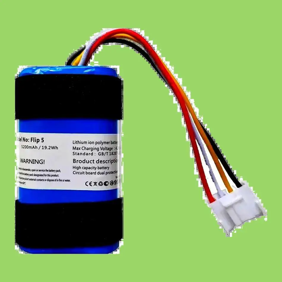 

For Jbl Flip 5 Flip5 Stable Speaker Battery 5200Mah
