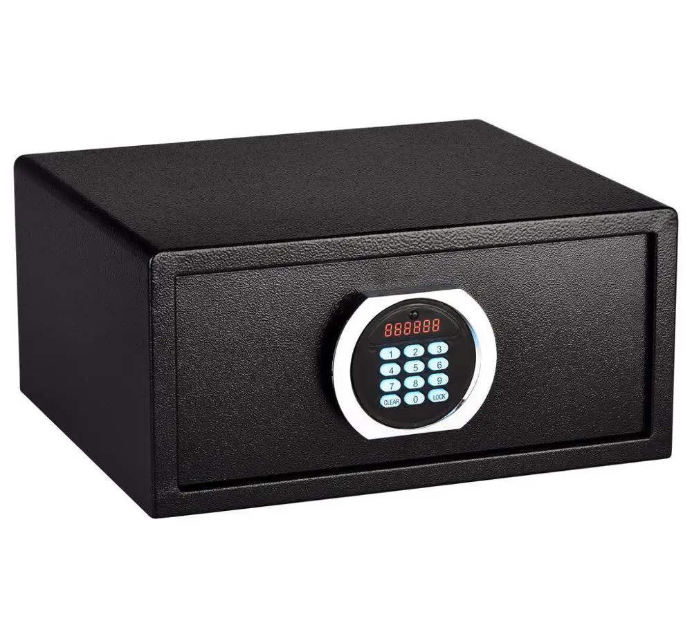 Electronic Digital Master Code Safe Deposit Box Money Safe With Key For Hotel