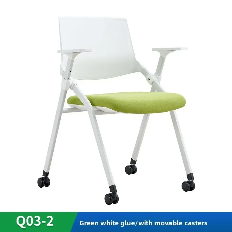 Simple Multifunctional Office Staff Training Chair Class Chair Student Chair Integrated Conference Chair with Writing Board