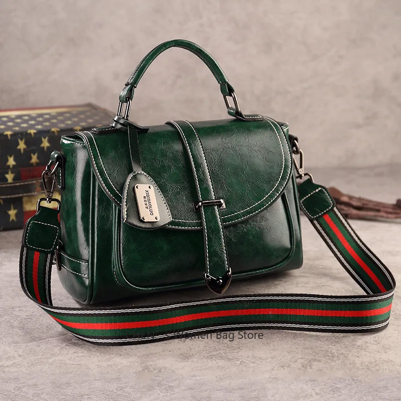 

Vintage Women's Shoulder Bag Luxury PU Leather Crossbody Bag Women Large Capacity Fashion Envelope Bags Female Handbags