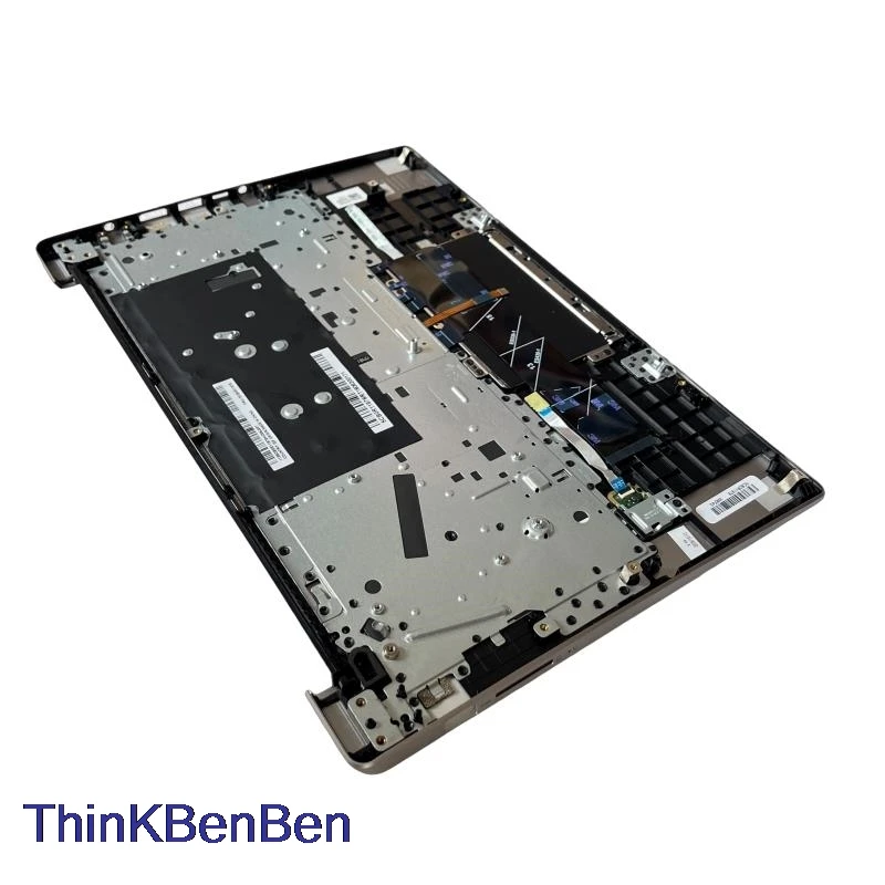 Imagem -03 - Capa com Tampa Superior para Palmrest Teclado Cinza Mineral Compatível com Lenovo Ideapad 530s 14 14ikb 14arr 5cb0r12123 fr Francês